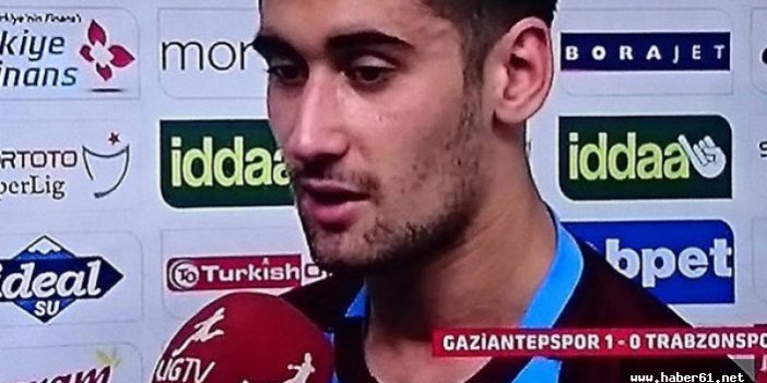 Trabzon'a golü attı formayı giydi
