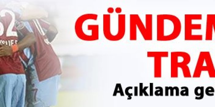 Trabzonspor'da gündem sağ kanat