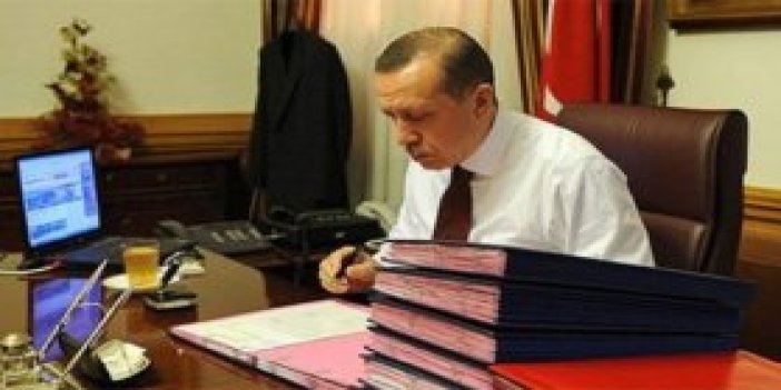 Erdoğan imzayı attı!