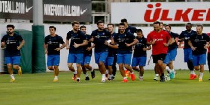 Trabzonspor'da 8 eksikli idman