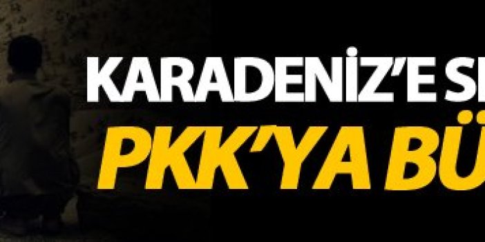 PKK'nın Karadeniz geçiş yeri vuruldu!
