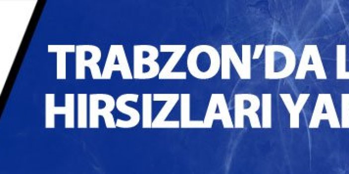 Trabzon lüks mağaza hırsızları yakalandı