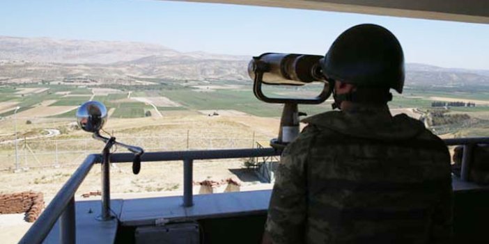 Suriye sınırında askere büyük sürpriz