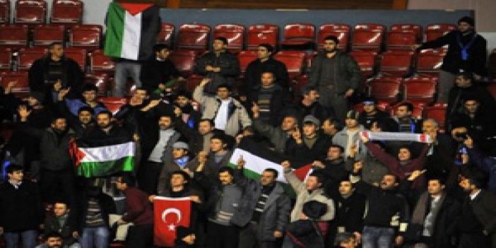 İsrail protestosu maç iptal etti