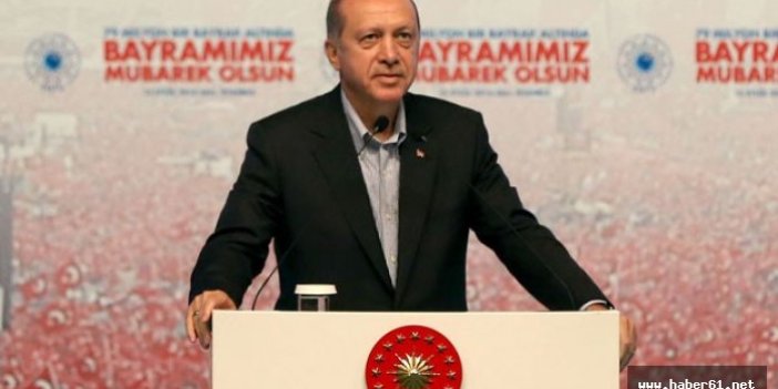 Cumhurbaşkanı Recep Tayyip Erdoğan'dan flaş açıklamalar