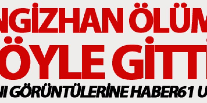 Trabzon'da motorcu genç ölüme böyle gitti
