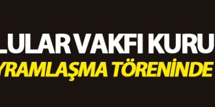 Usta: "Trabzonsporlular Vakfı kurulacak"