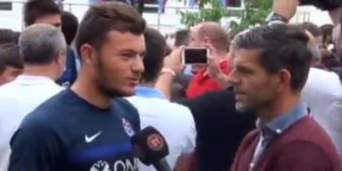 Trabzonsporlu futbolculardan Haber61'e açıklamalar