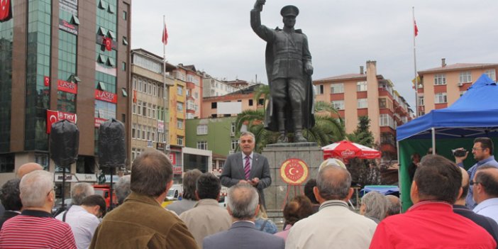 Atatürk'ün Rize'ye gelişinin yıldönümü unutulmadı