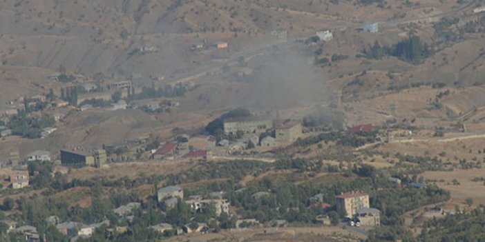 PKK'dan üs bölgesine saldırı...