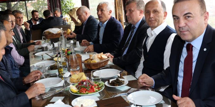 Trabzonspor ve Konyaspor yemekte buluştu
