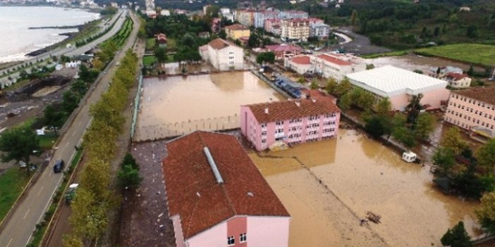 Trabzon'da selde zarar görenlerle ilgili açıklama