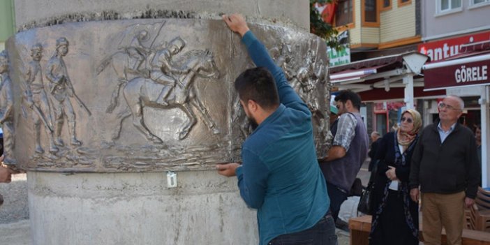 Giresun'a yeni Atatürk anıtı yapıldı