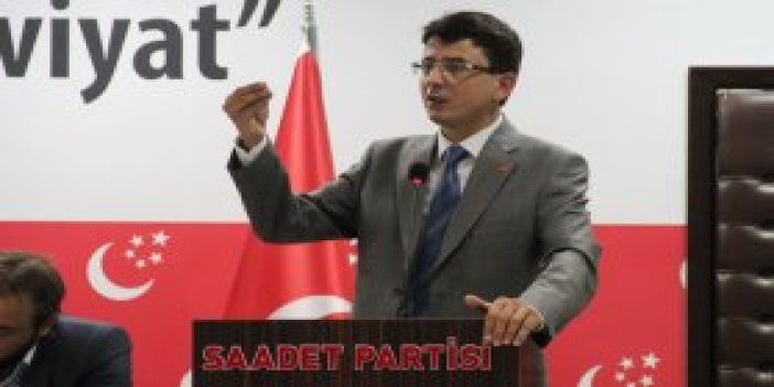 Trabzon'da Saadet Partisi bir araya geldi