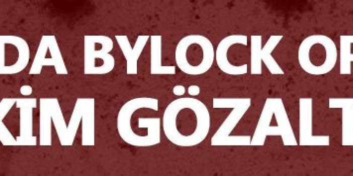 Trabzon'da hakime Bylock gözaltısı
