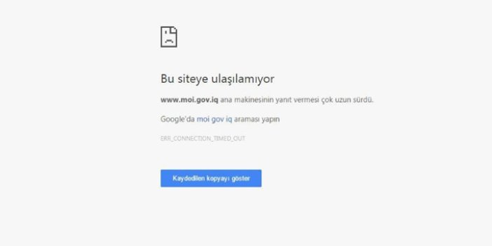 Türk hackerler, Irak’ın resmi sitelerini hackledi