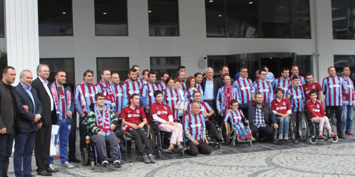 Trabzonspor'dan anlamlı organizayon