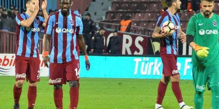 Trabzon'dan 27 şut 0 gol
