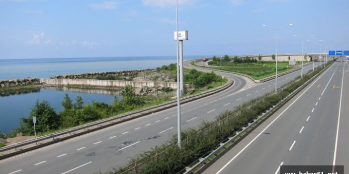 Trabzon'da o yolu kullanacaklar sürücülere uyarı