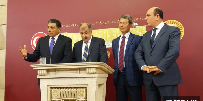Nuri Okutan ve muhalif MHP'liler 'Başkanlığa hayır' dedi