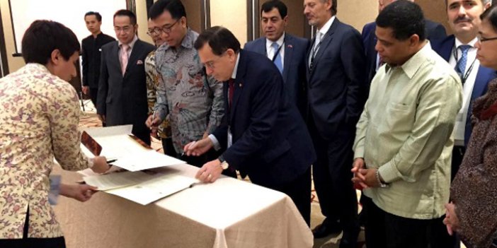TTSO ile Endonezya arasında imzalar atıldı
