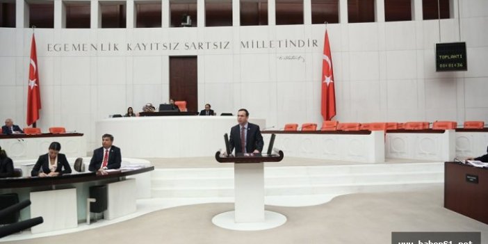 Trabzon Milletvekili Salih Cora TBMM'de fetih konuşması yaptı