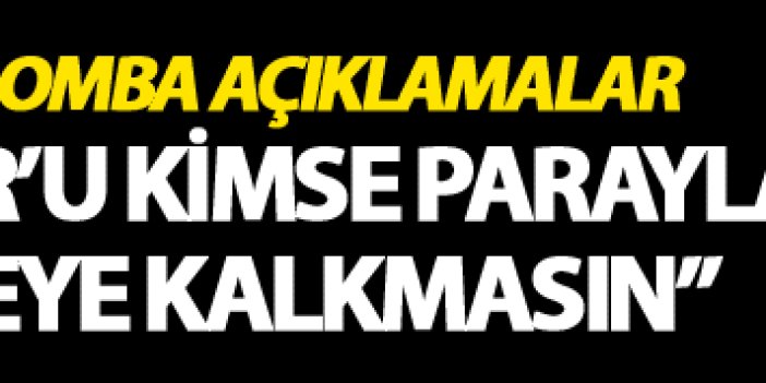 Ali Sürmen: "Trabzonspor'u kimse parayla terbiye etmeye kalkmasın"