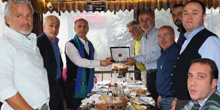 Trabzonspor ve Rizespor'dan dostluk yemeği