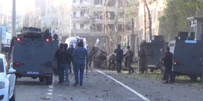 Emniyet binasına bombalı araçla saldırı: 9 şehit