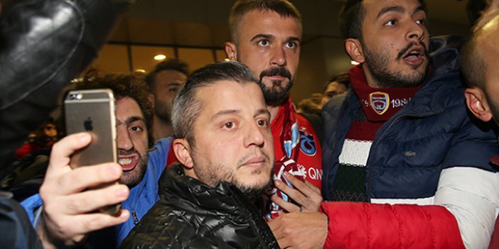 Trabzonspor'a İstanbul’da coşkulu karşılama