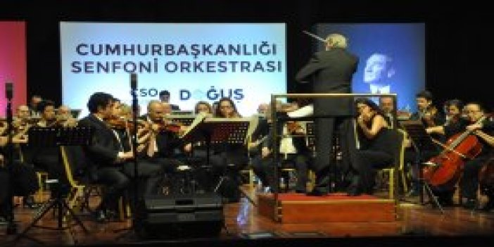 Cumhurbaşkanlığı Senfoni Orkestrası Artvin'de konser verdi