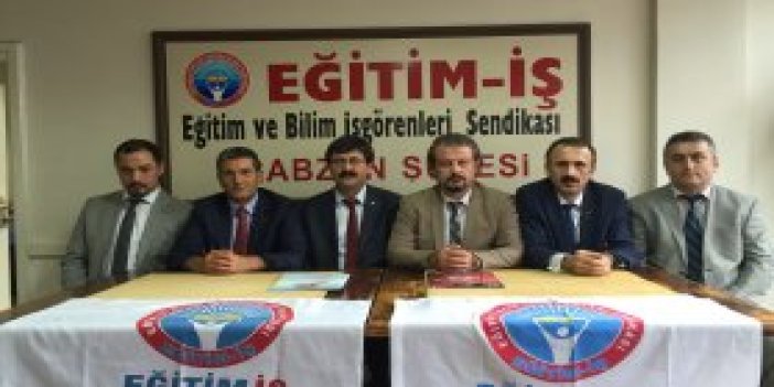 Trabzon Eğitim-İş'ten tepki
