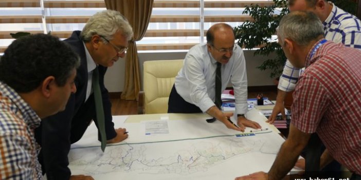 Trabzon'da doğalgaz çalışmaları devam ediyor