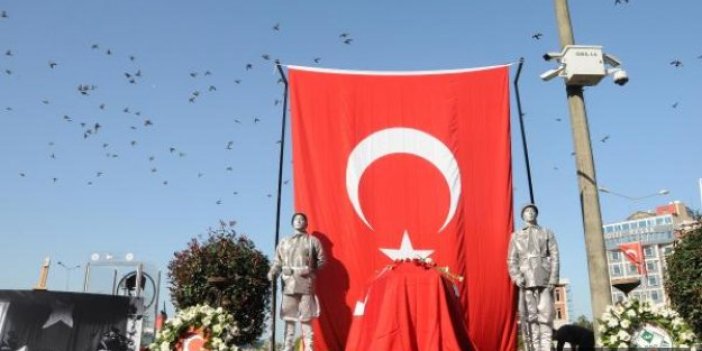 Giresun'da Atatürk'ün Anıtkabir'e nakli canlandırıldı