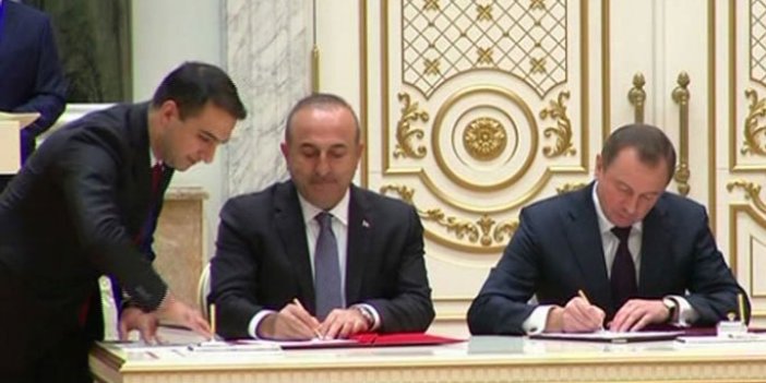 Türkiye ile Belarus arasında 9 anlaşma
