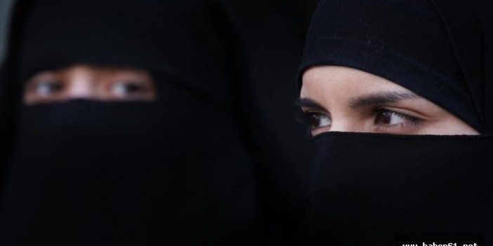 Peçeli Müslüman kadına ceza