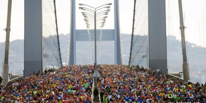 Maraton İstanbul'u kilitledi