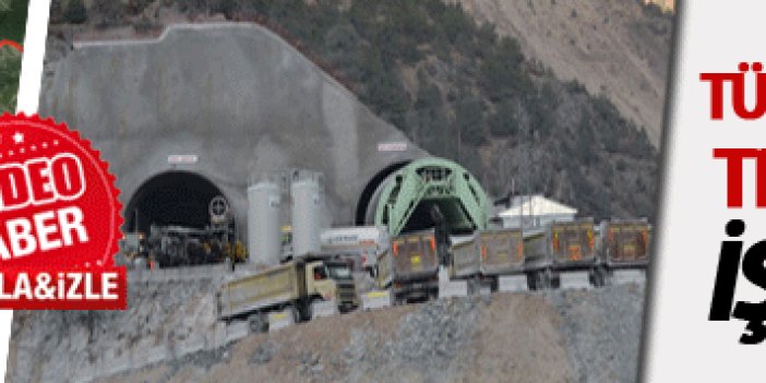 Türkiye'nin En büyük Tüneli Trabzon'a yapılıyor