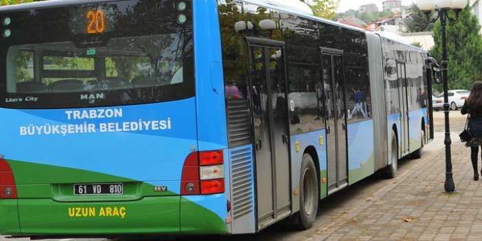 Trabzon'da KPSS için ek otobüs seferi
