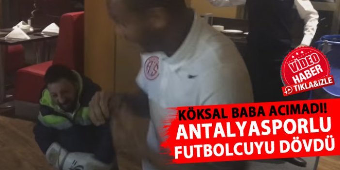Köksal Baba Antalyasporlu Motta'yı dövdü