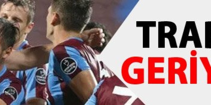 Trabzonspor Avrupa'da geriliyor