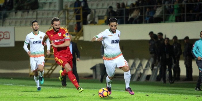 Alanyaspor, Kayserispor'u mağlup etti