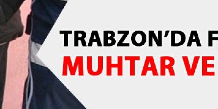 Trabzon'da 5 kişi gözaltında