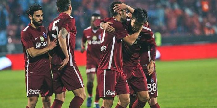 Trabzonspor'un golcüleri kupada gol atıyor