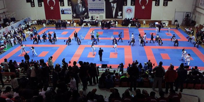 Trabzon karatede 3. oldu