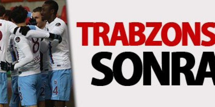 Trabzonspor haftalar sonra kazandı