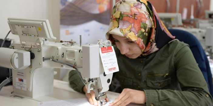 Ordu ve Giresun'da 400 kadına tekstil eğitimi