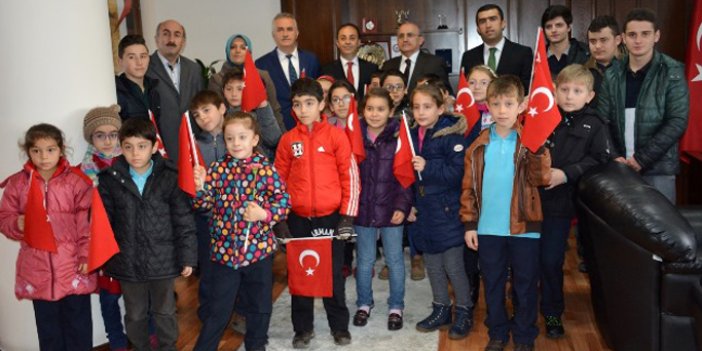 Trabzon Milli Eğitim'den anlamlı ziyaret