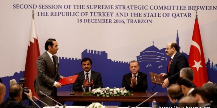 Türkiye-Katar Yüksek Stratejik Komite İkinci Toplantısı Trabzon'da yapıldı
