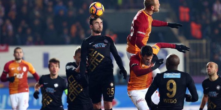Osmanlıspor Galatasaray'dan puanı kaptı